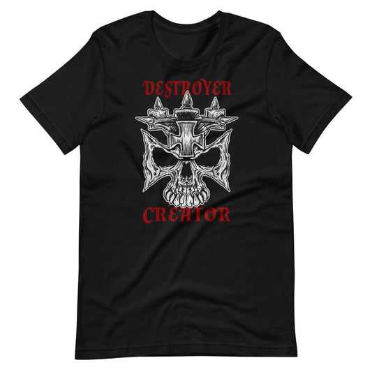 [Color:Black] Triple H "Destroyer-Creator" T-Shirt