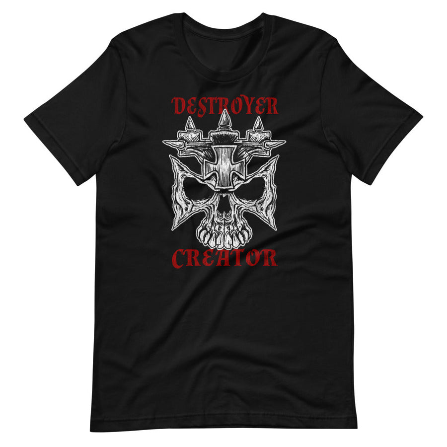 [Color:Black] Triple H "Destroyer-Creator" T-Shirt