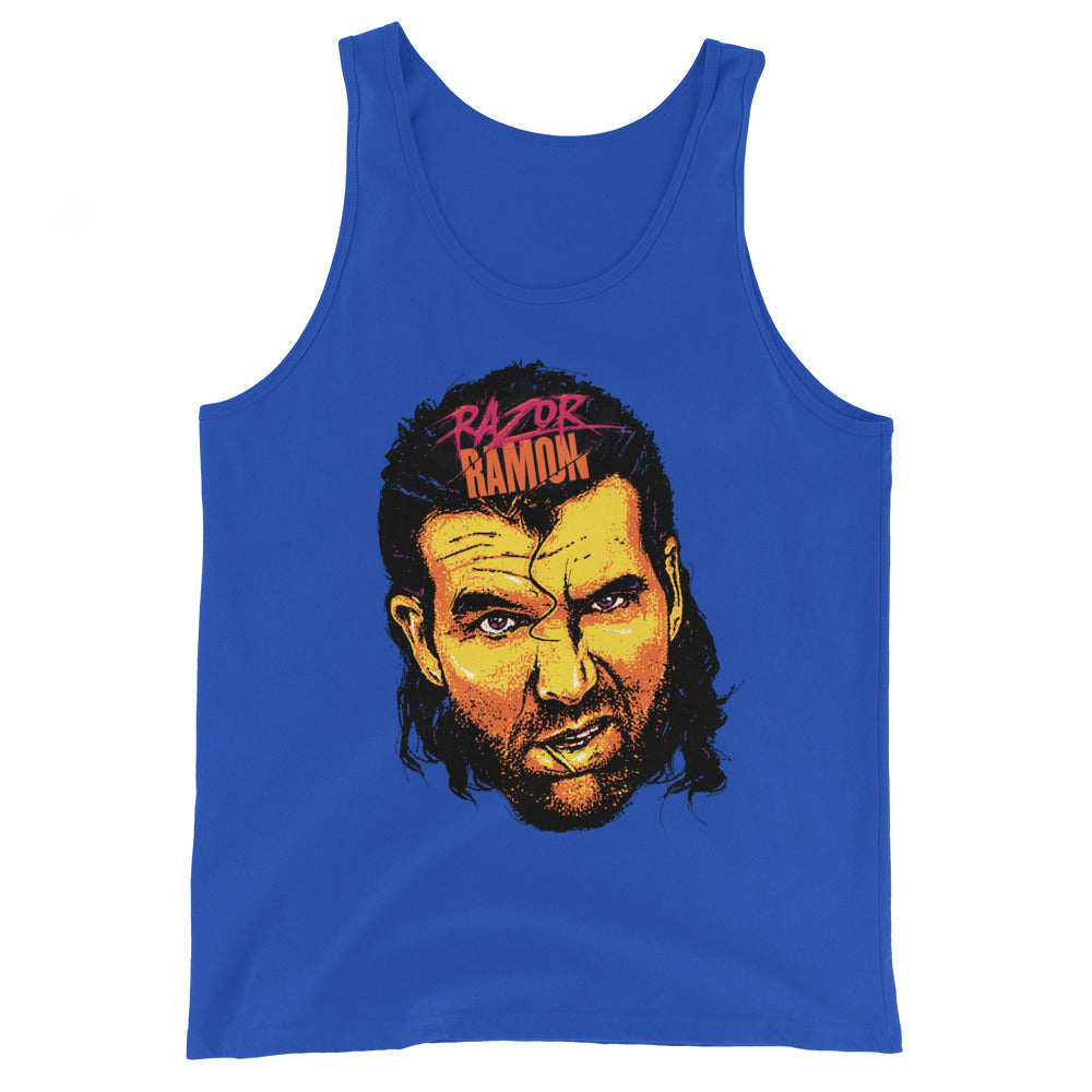 [Color:True Royal] Razor Ramon "The Bad Guy" Tank Top