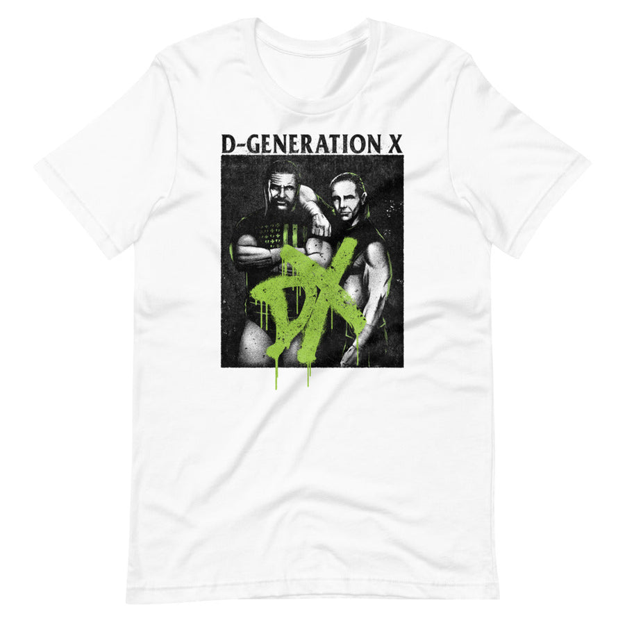 [Color:White] D-Generation X "Spray Paint" T-Shirt