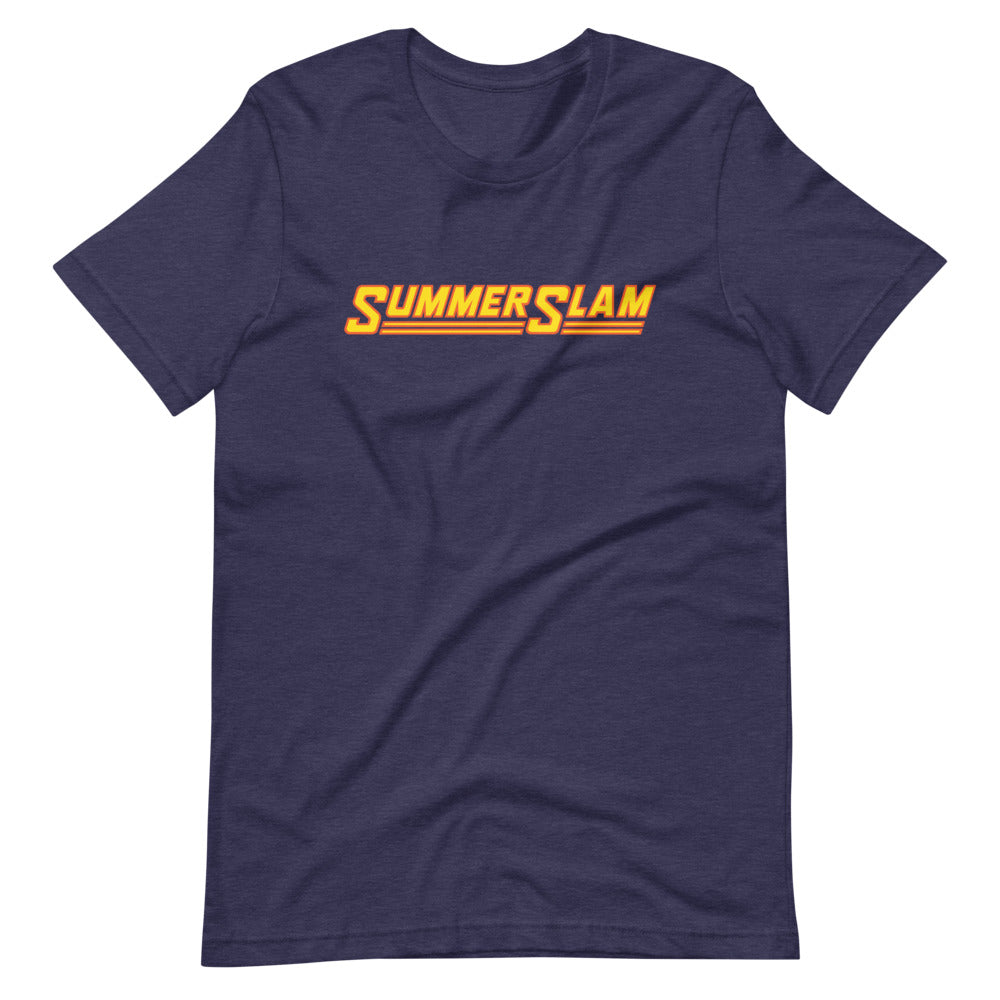 [Color:Heather Midnight Navy] SummerSlam Old School Logo T-Shirt