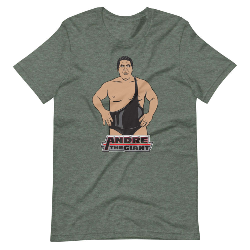 [Color:Heather Forest] Andre The Giant Immovable T-Shirt