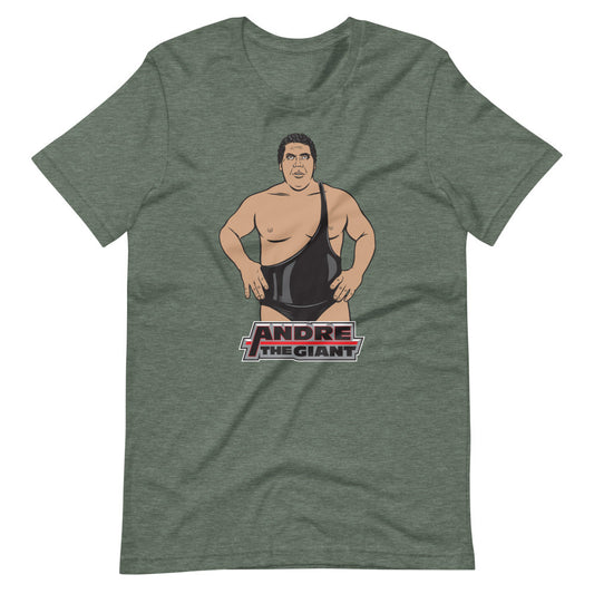 [Color:Heather Forest] Andre The Giant Immovable T-Shirt