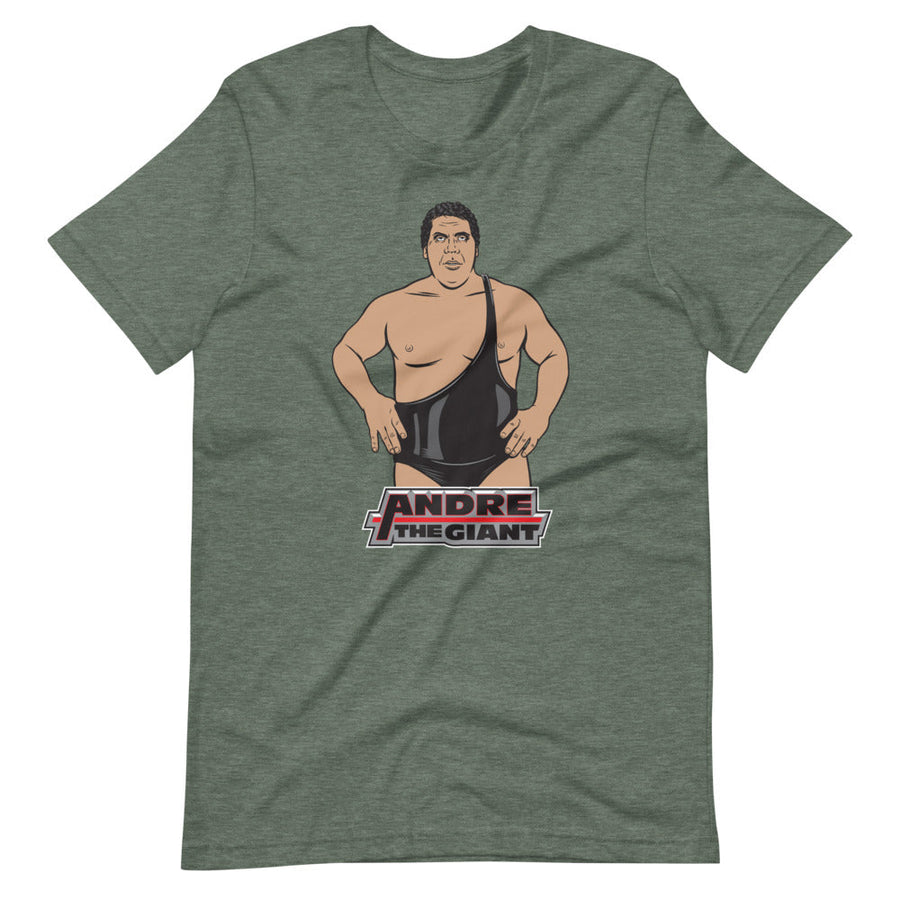 [Color:Heather Forest] Andre The Giant Immovable T-Shirt