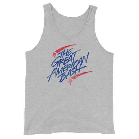 [Color:Athletic Heather] WCW The Great American Bash Old School Tank Top