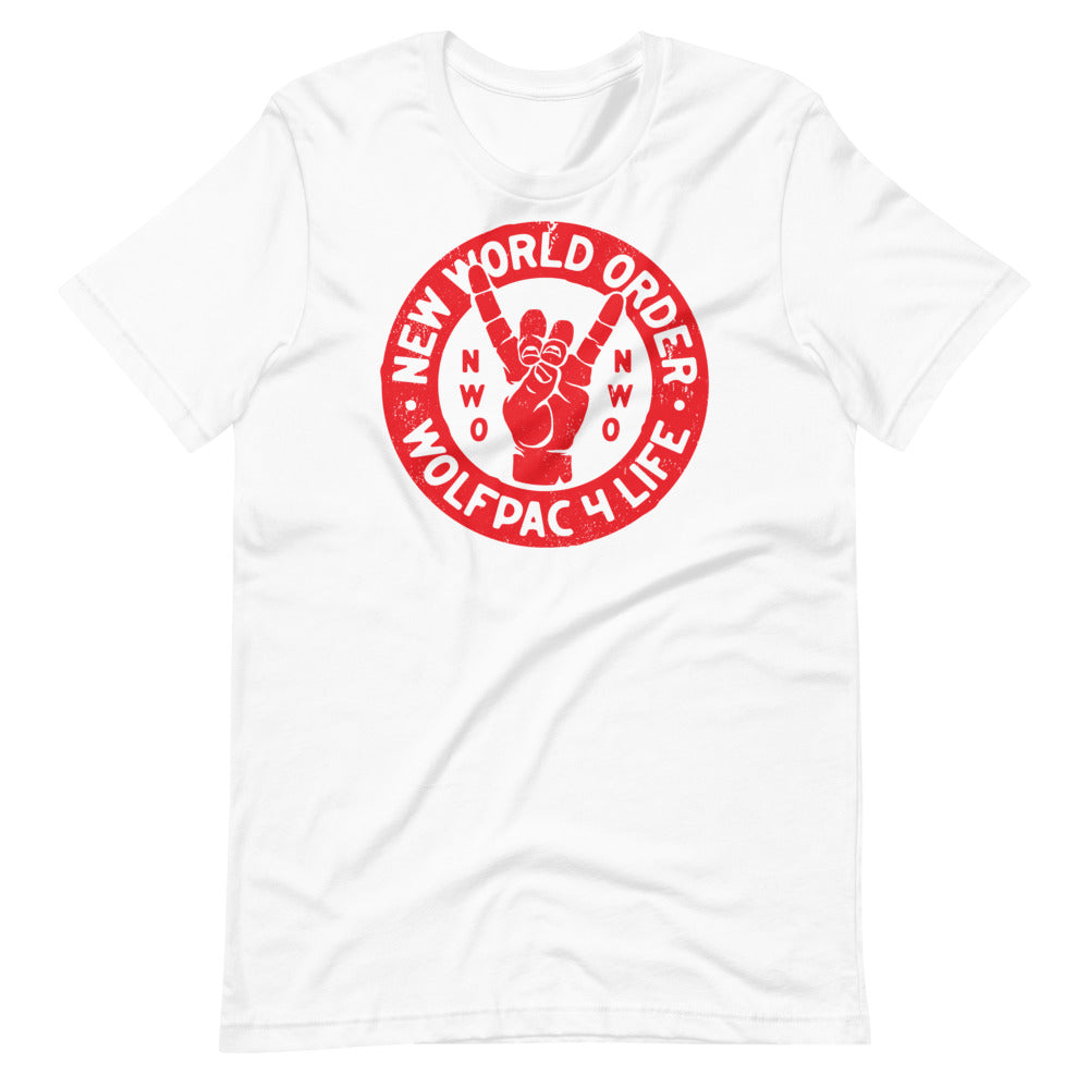 nWo "Wolfpac Badge" T-Shirt