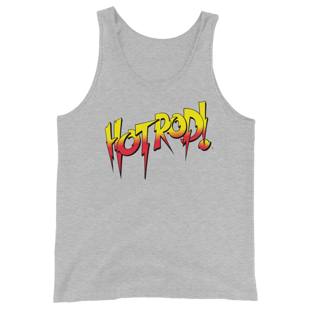[Color:Athletic Heather] Rowdy Roddy Piper "Hot Rod!" Tank Top