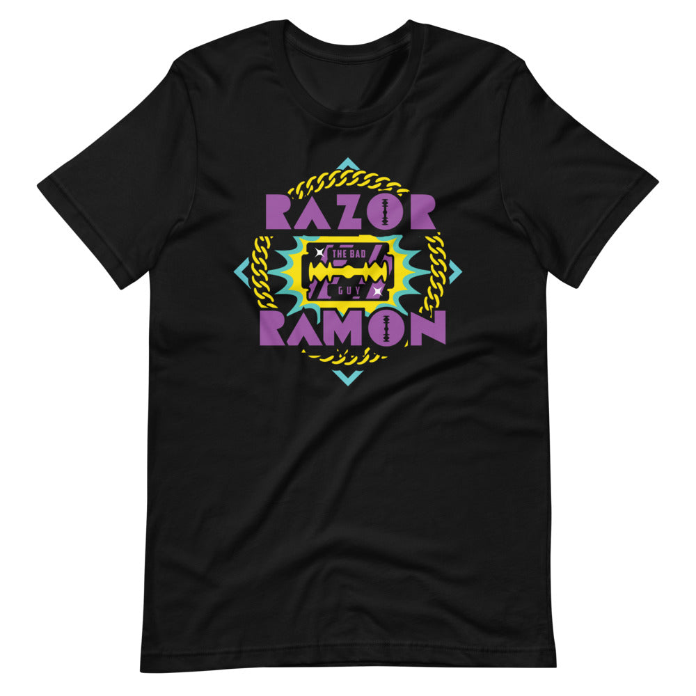 [Color:Black] Razor Ramon "Chain Logo" T-Shirt