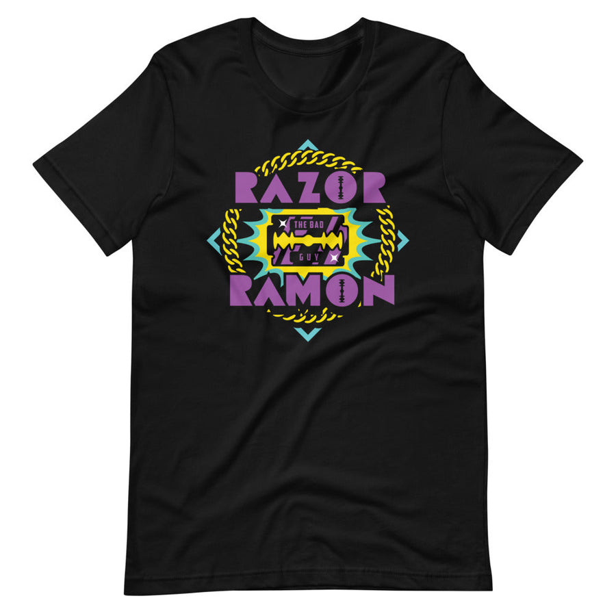 [Color:Black] Razor Ramon "Chain Logo" T-Shirt