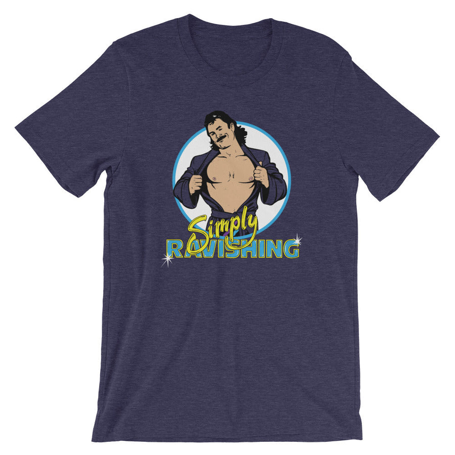 [Color:Heather Midnight Navy] Ravishing Rick Rude "Simply Ravishing" T-Shirt