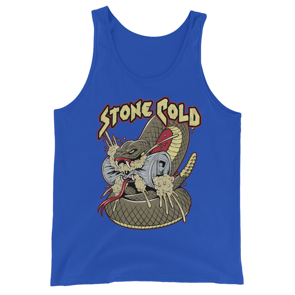 [Color:True Royal] Stone Cold Steve Austin "Snake Bite" Tank Top