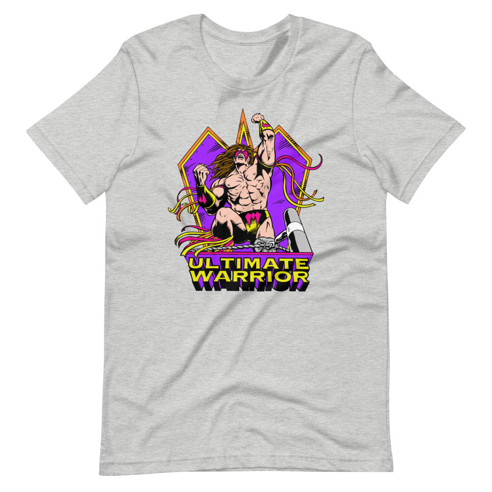 [Color:Athletic Heather] Ultimate Warrior "Ropes" T-Shirt