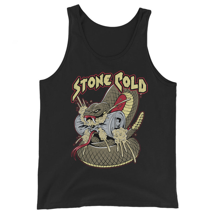 [Color:Black] Stone Cold Steve Austin "Snake Bite" Tank Top