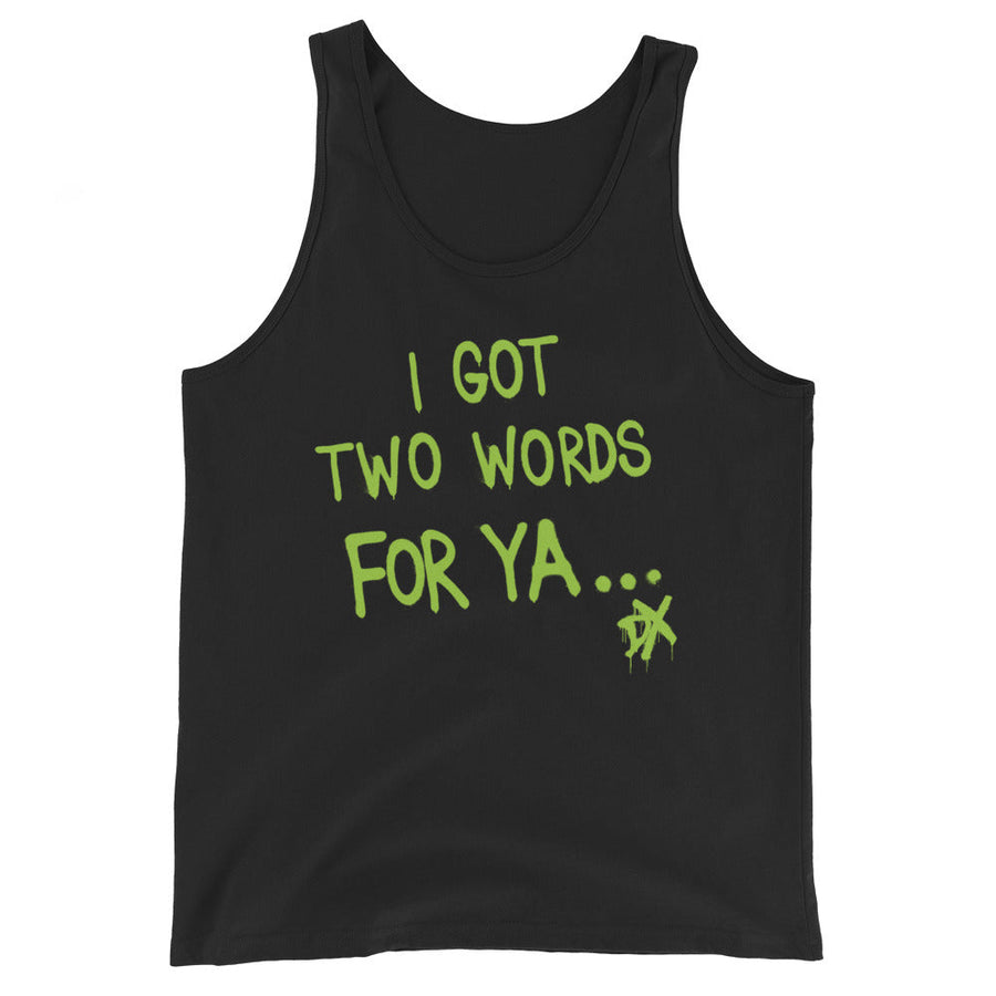 [Color:Black] D-Generation X "Two Words" Tank Top