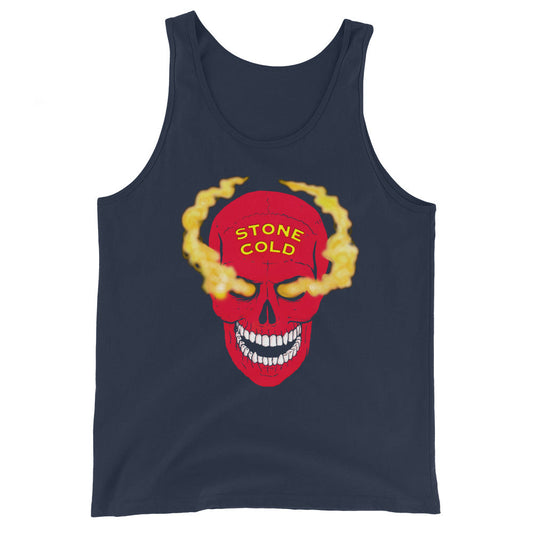 Stone Cold Steve Austin "Red Skull" Tank Top - image 2