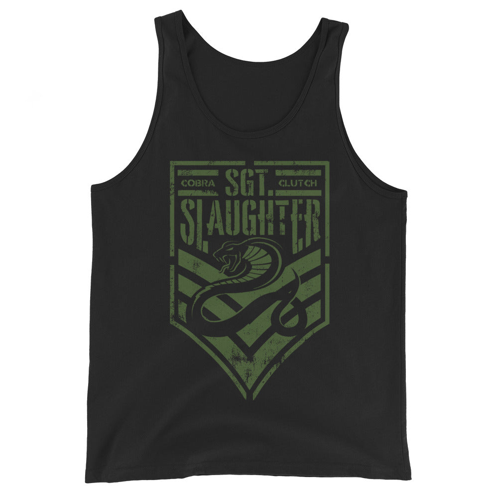 [Color:Black] Sgt. Slaughter "Cobra" Tank Top