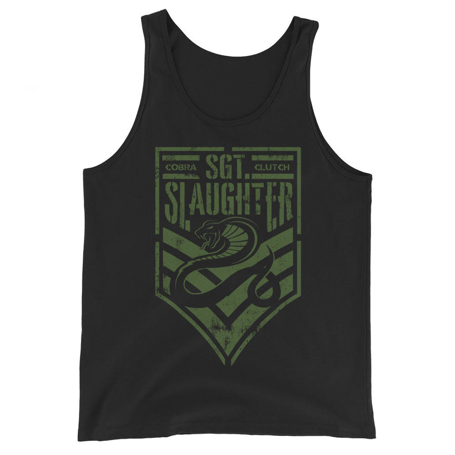 [Color:Black] Sgt. Slaughter "Cobra" Tank Top