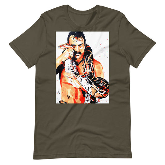 [Color:Army] Jake the Snake Rob Schamberger T-Shirt