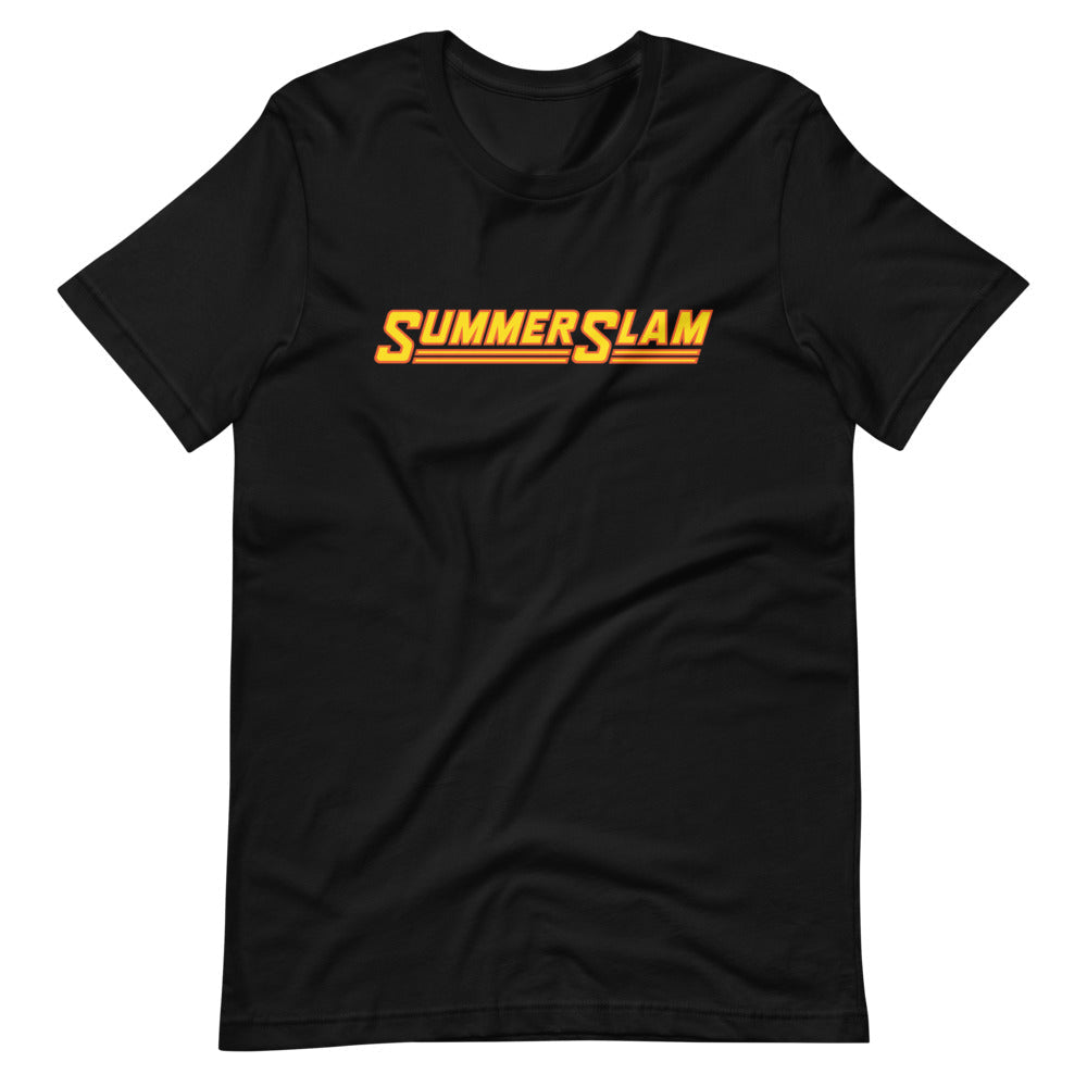 [Color:Black] SummerSlam Old School Logo T-Shirt