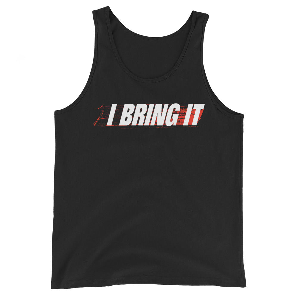 [Color:Black] The Rock "I Bring It" Tank Top