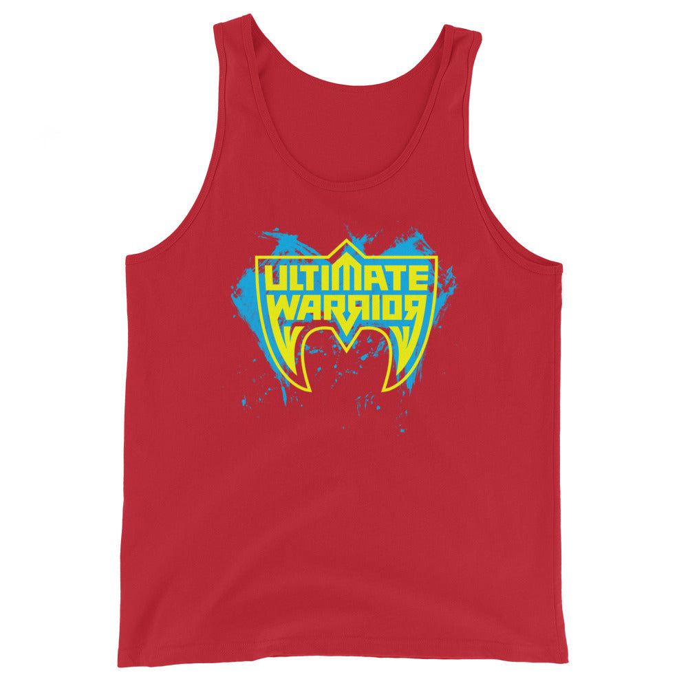 [Color:Red] Ultimate Warrior "Blue & Yellow Logo" Tank Top