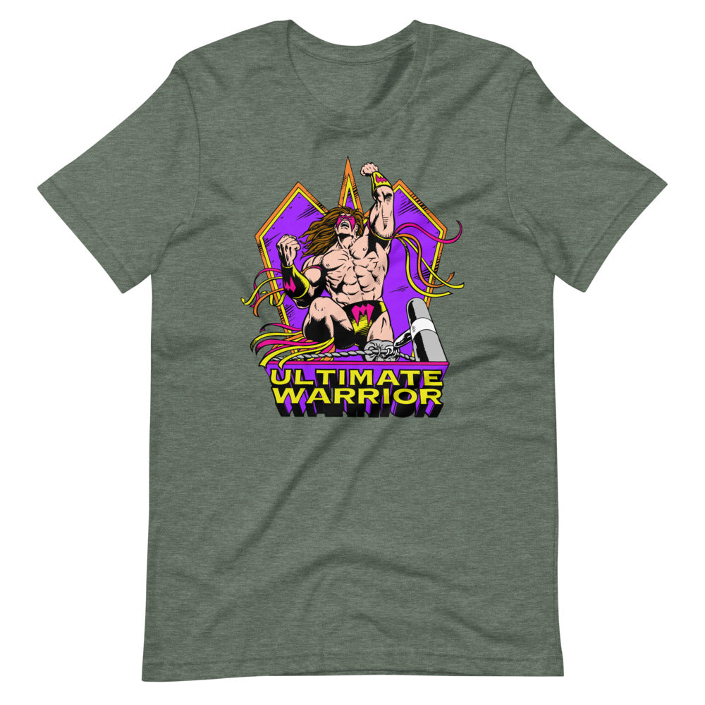 [Color:Heather Forest] Ultimate Warrior "Ropes" T-Shirt