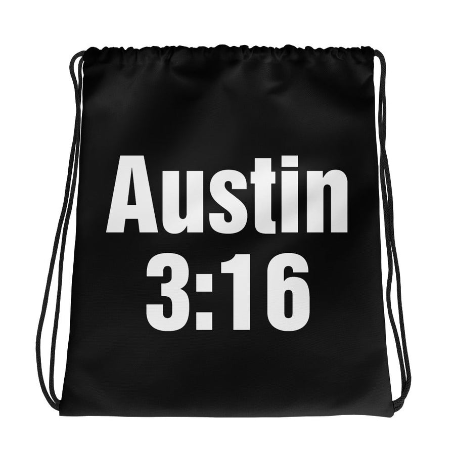 Stone Cold Steve Austin "3:16" Drawstring Bag