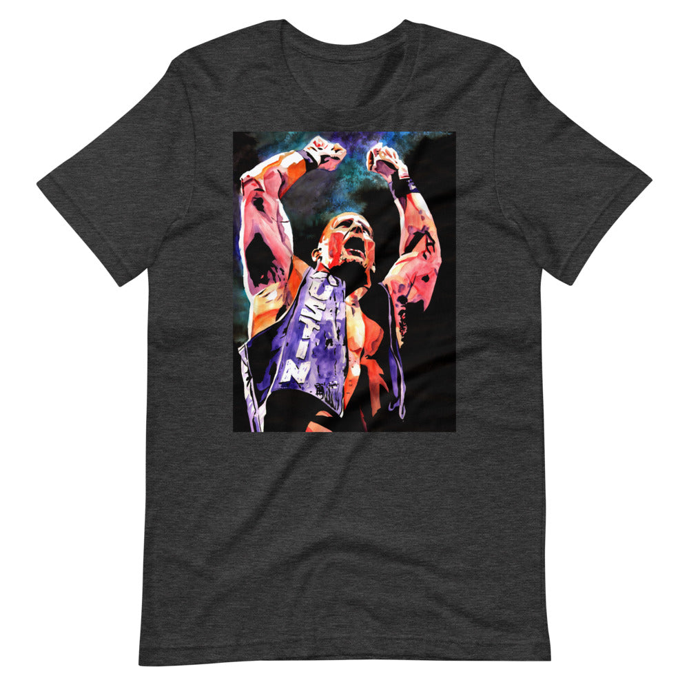 [Color:Dark Grey Heather] Stone Cold Steve Austin Rob Schamberger T-Shirt