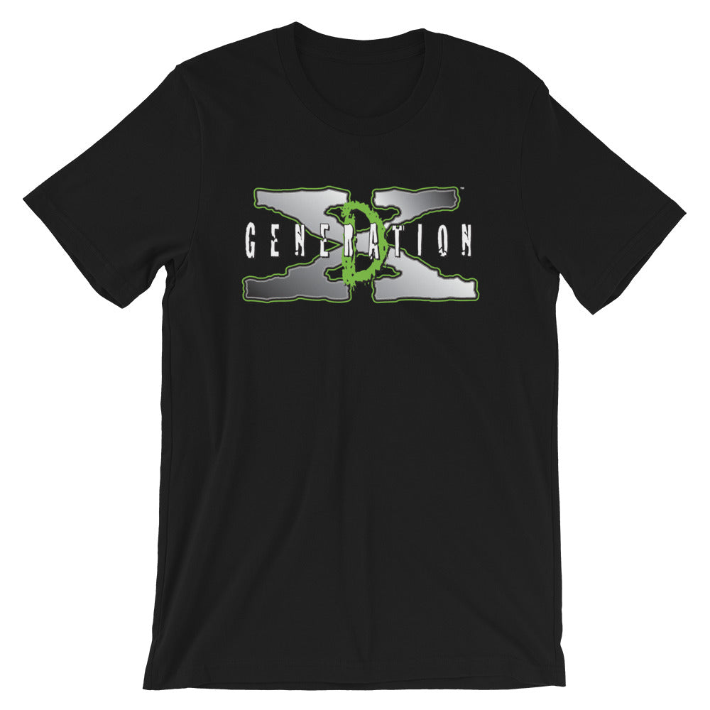 [Color:Black] D-Generation X "Old School Logo" T-Shirt
