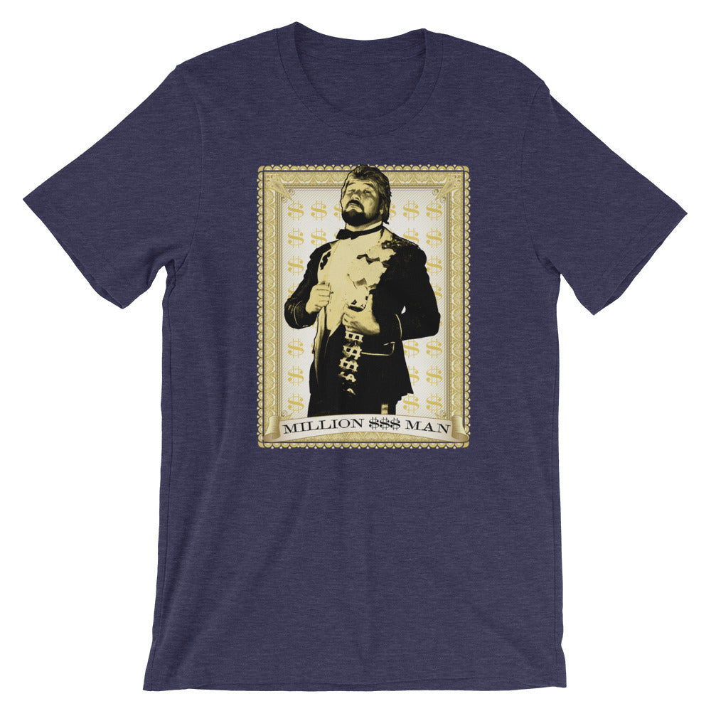 “Million Dollar Man” Ted DiBiase "Portrait" T-Shirt