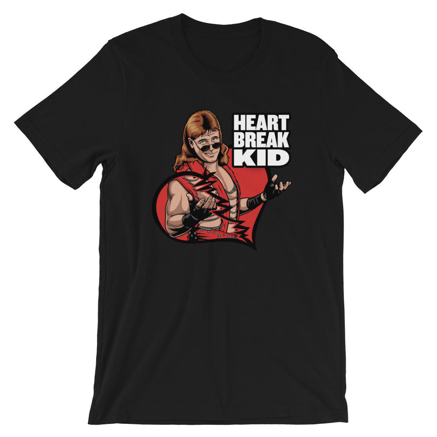[Color:Black] Shawn Michaels "Heart Break Kid" T-Shirt