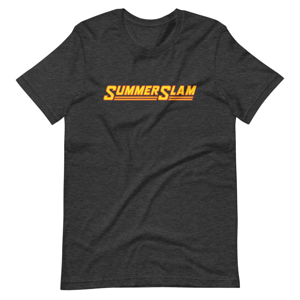 [Color:Dark Grey Heather] SummerSlam Old School Logo T-Shirt
