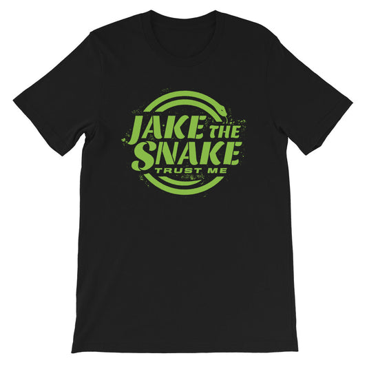 [Color:Black] Jake The Snake "Trust Me" T-Shirt