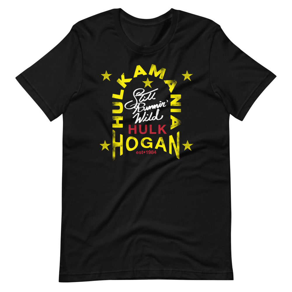 [Color:Black] Hulk Hogan "Still Runnin' Wild" T-Shirt