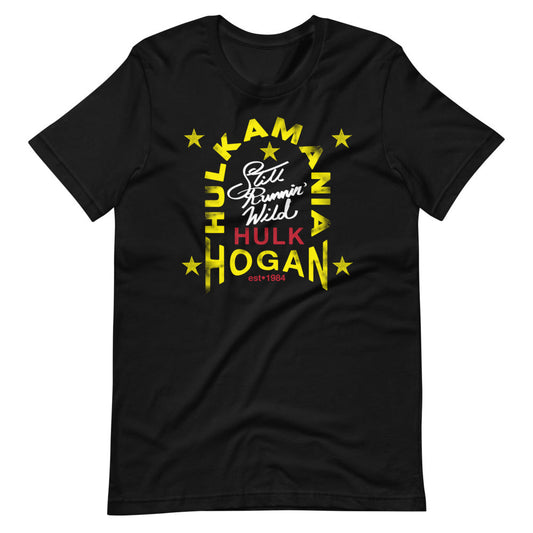 [Color:Black] Hulk Hogan "Still Runnin' Wild" T-Shirt
