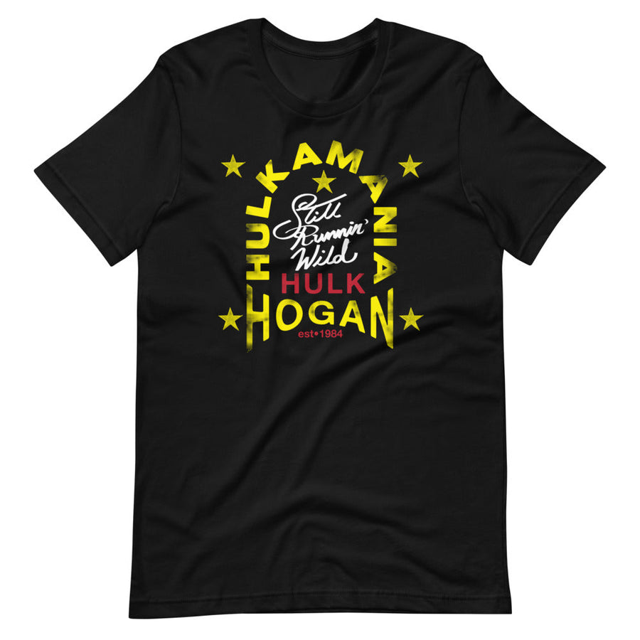 [Color:Black] Hulk Hogan "Still Runnin' Wild" T-Shirt