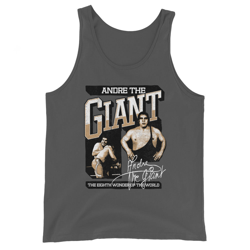 [Color:Asphalt] Andre The Giant "Signature" Tank Top