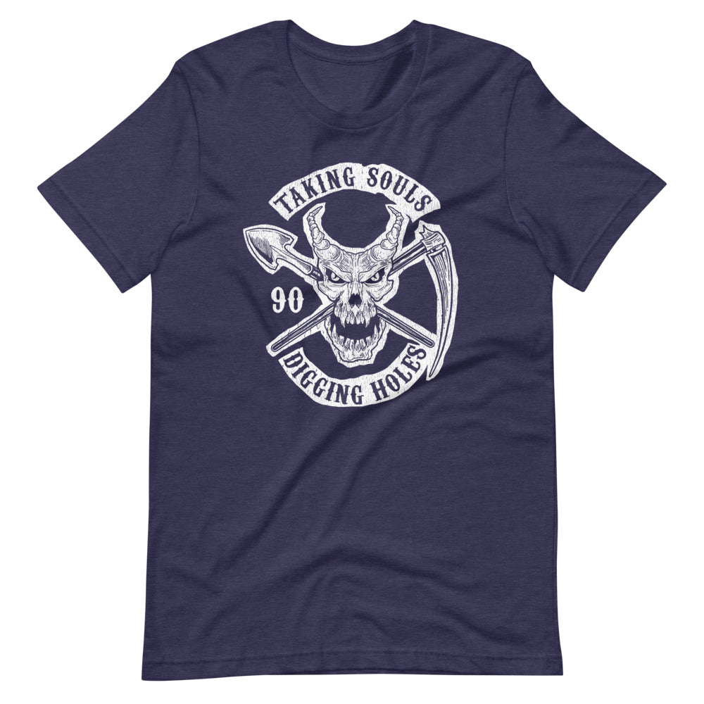 [Color:Heather Midnight Navy] Undertaker "Taking Souls" T-Shirt