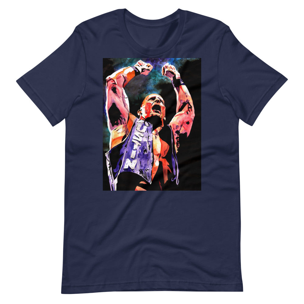 [Color:Navy] Stone Cold Steve Austin Rob Schamberger T-Shirt