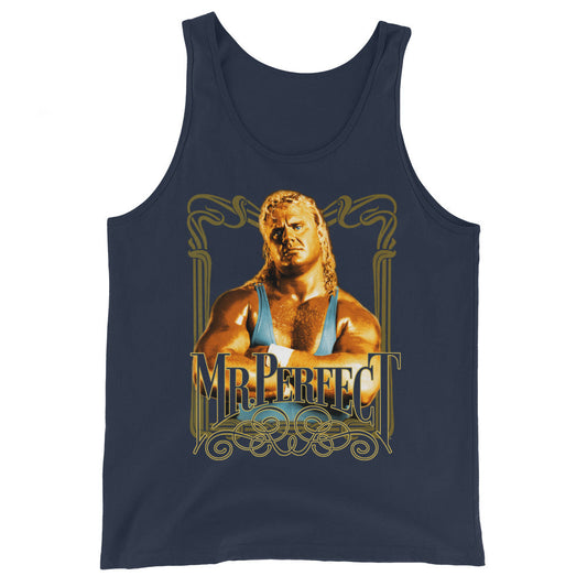 [Color:Navy] Mr. Perfect "Portrait" Tank Top