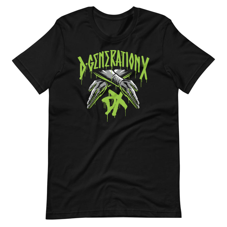 [Color:Black] D-Generation X "Chop" T-Shirt