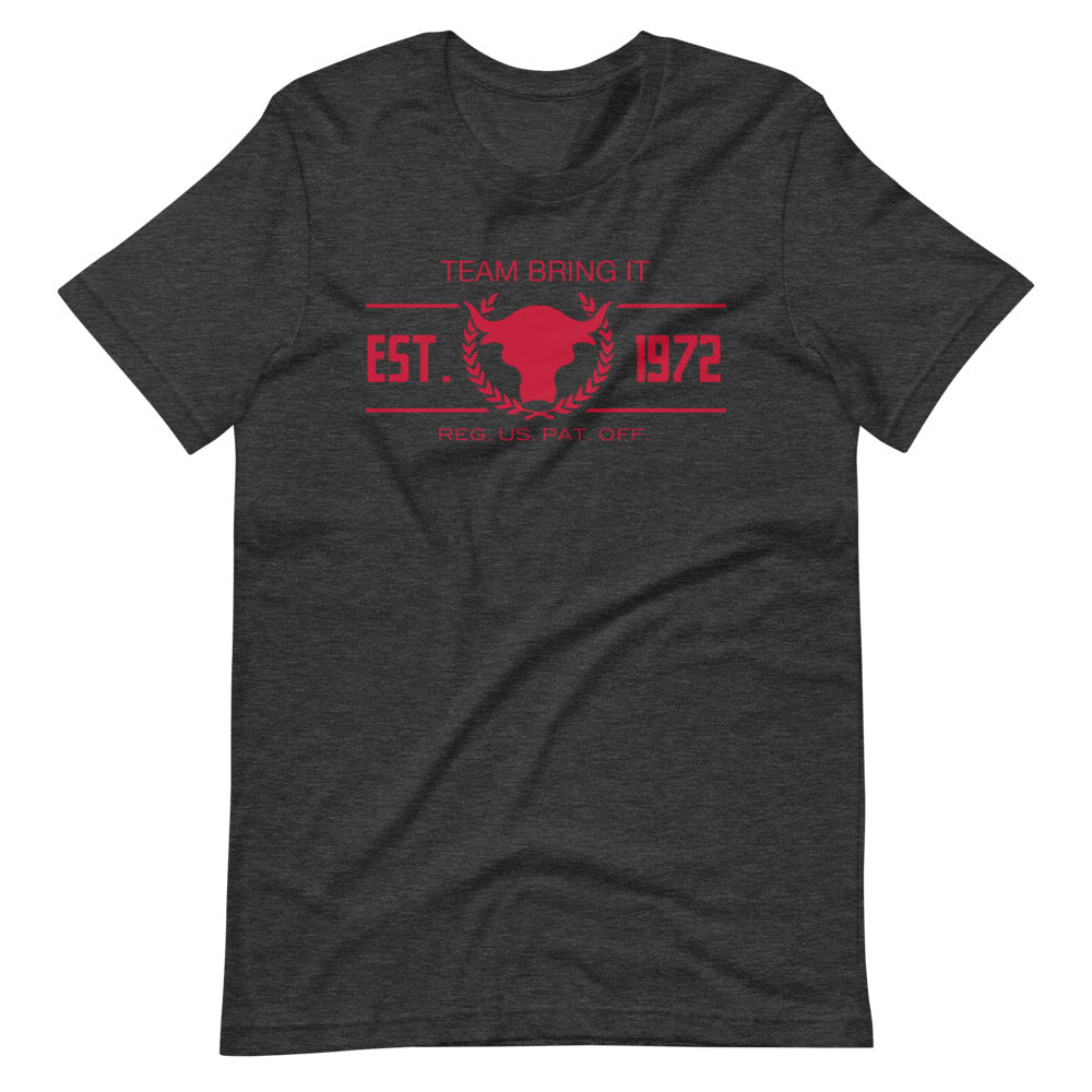 [Color:Dark Grey Heather] The Rock "Est. 1972" T-Shirt