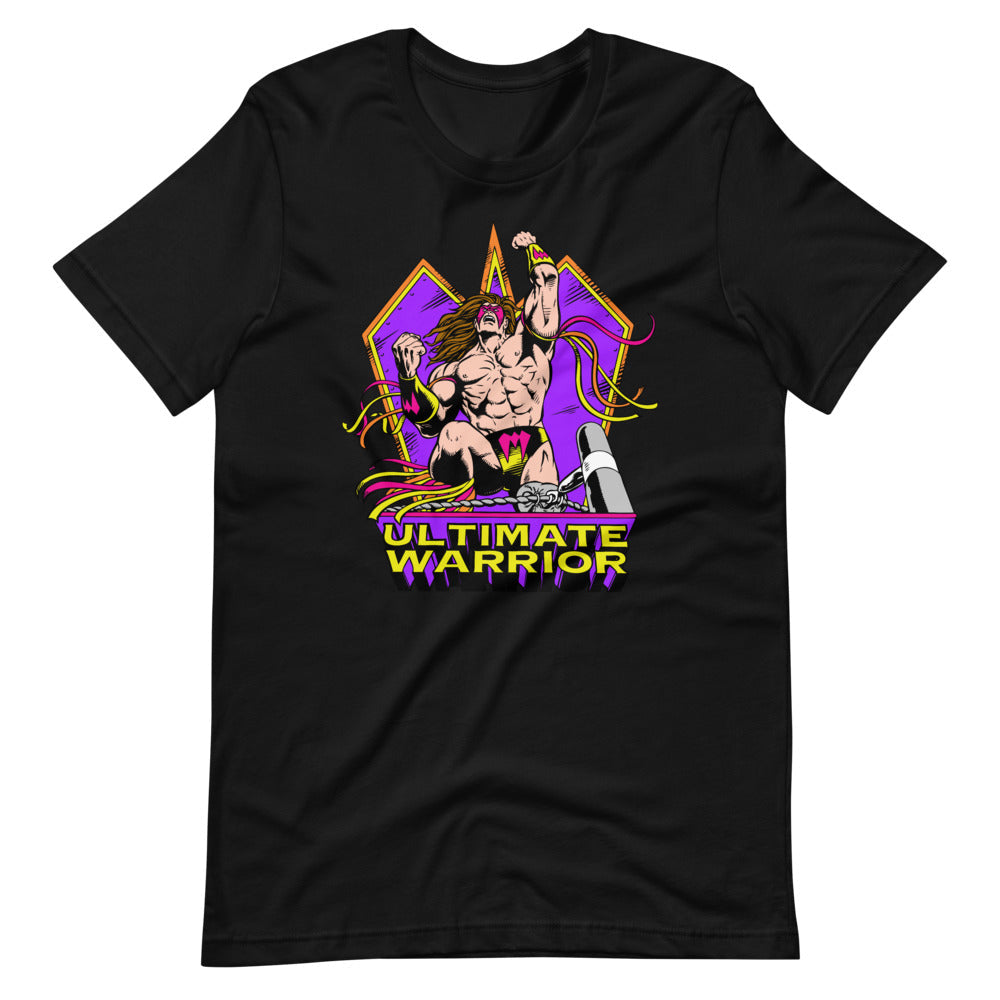 [Color:Black] Ultimate Warrior "Ropes" T-Shirt
