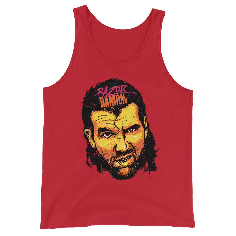 [Color:Red] Razor Ramon "The Bad Guy" Tank Top