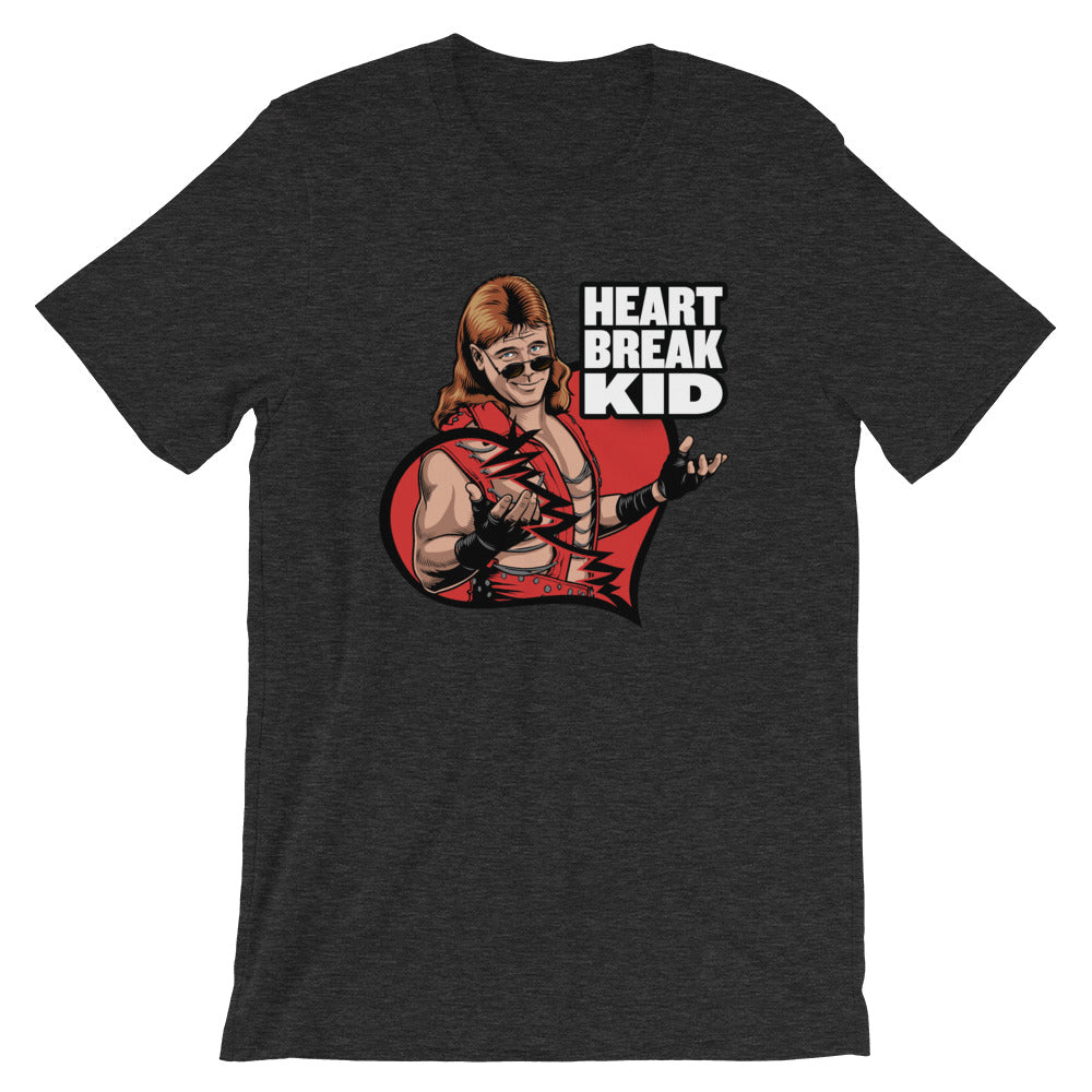 [Color:Dark Grey Heather] Shawn Michaels "Heart Break Kid" T-Shirt