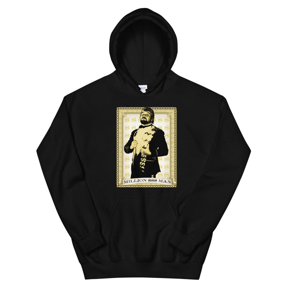 “Million Dollar Man” Ted DiBiase "Portrait" Pullover Hoodie Sweatshirt