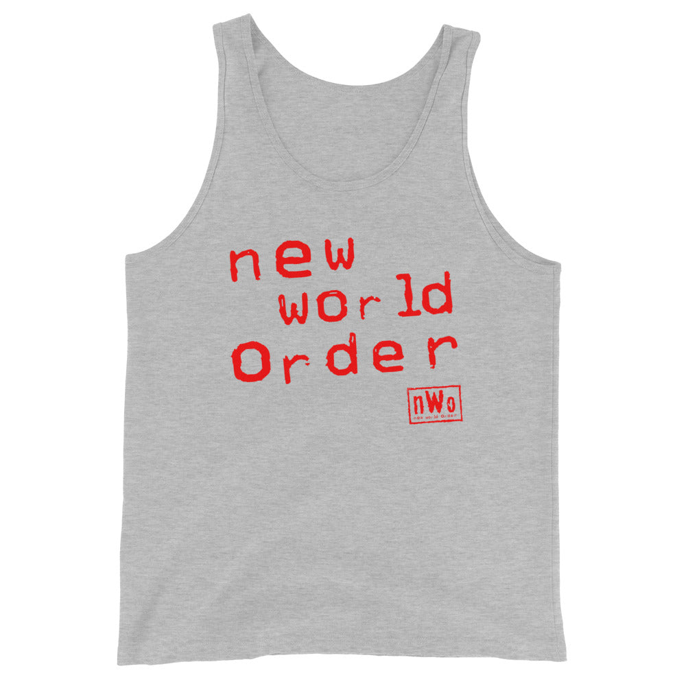 nWo "New World Order (Red)" Tank Top