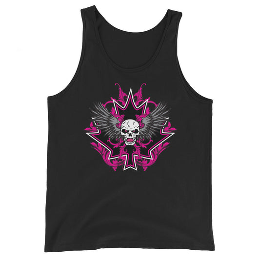 Bret Hart "Skull & Leaf" Tank Top Black PWcatalog