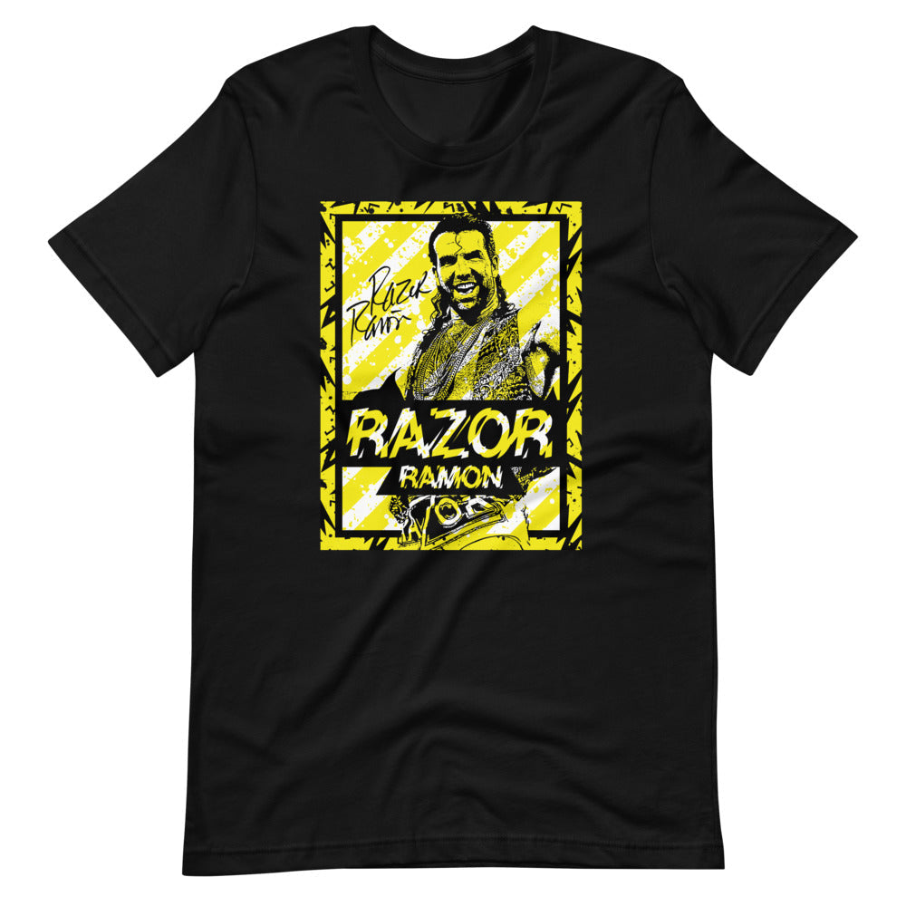 [Color:Black] Razor Ramon "Signature" T-Shirt