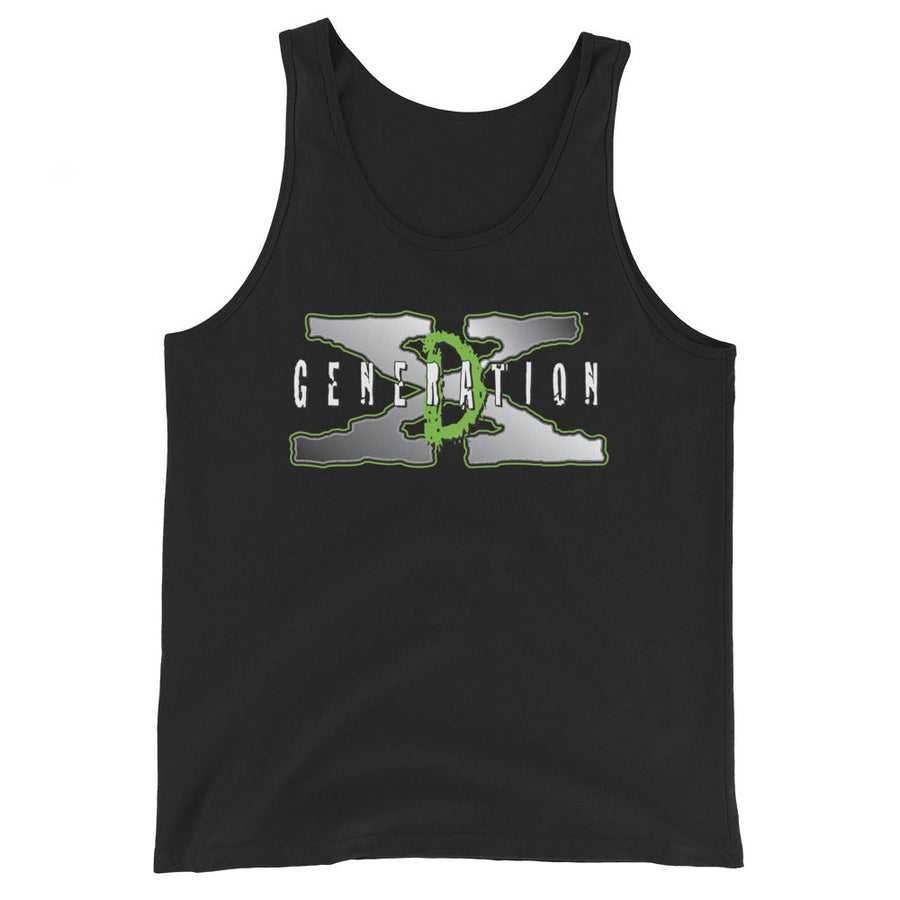 [Color:Black] D-Generation X "Old School Logo" Tank Top